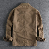 Griffin - Casual utility jacket with typographic accents