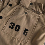 Griffin - Casual utility jacket with typographic accents