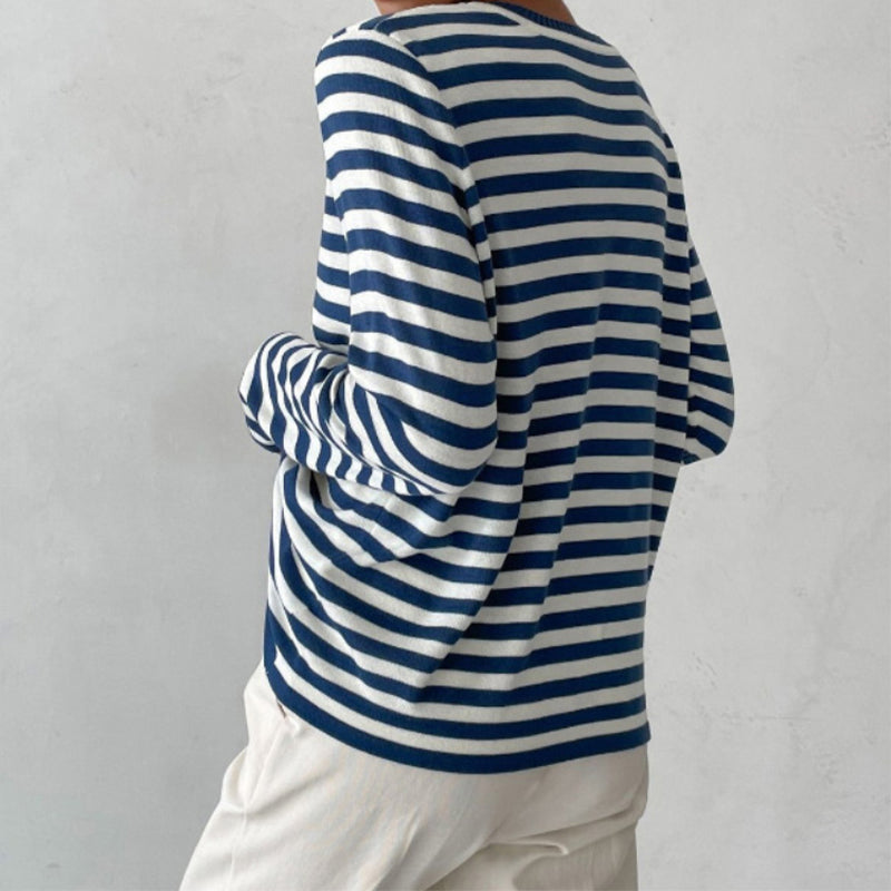 Eirian - Elegant striped T-shirt