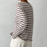 Eirian - Elegant striped T-shirt