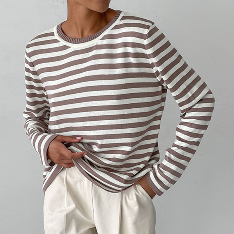 Eirian - Elegant striped T-shirt