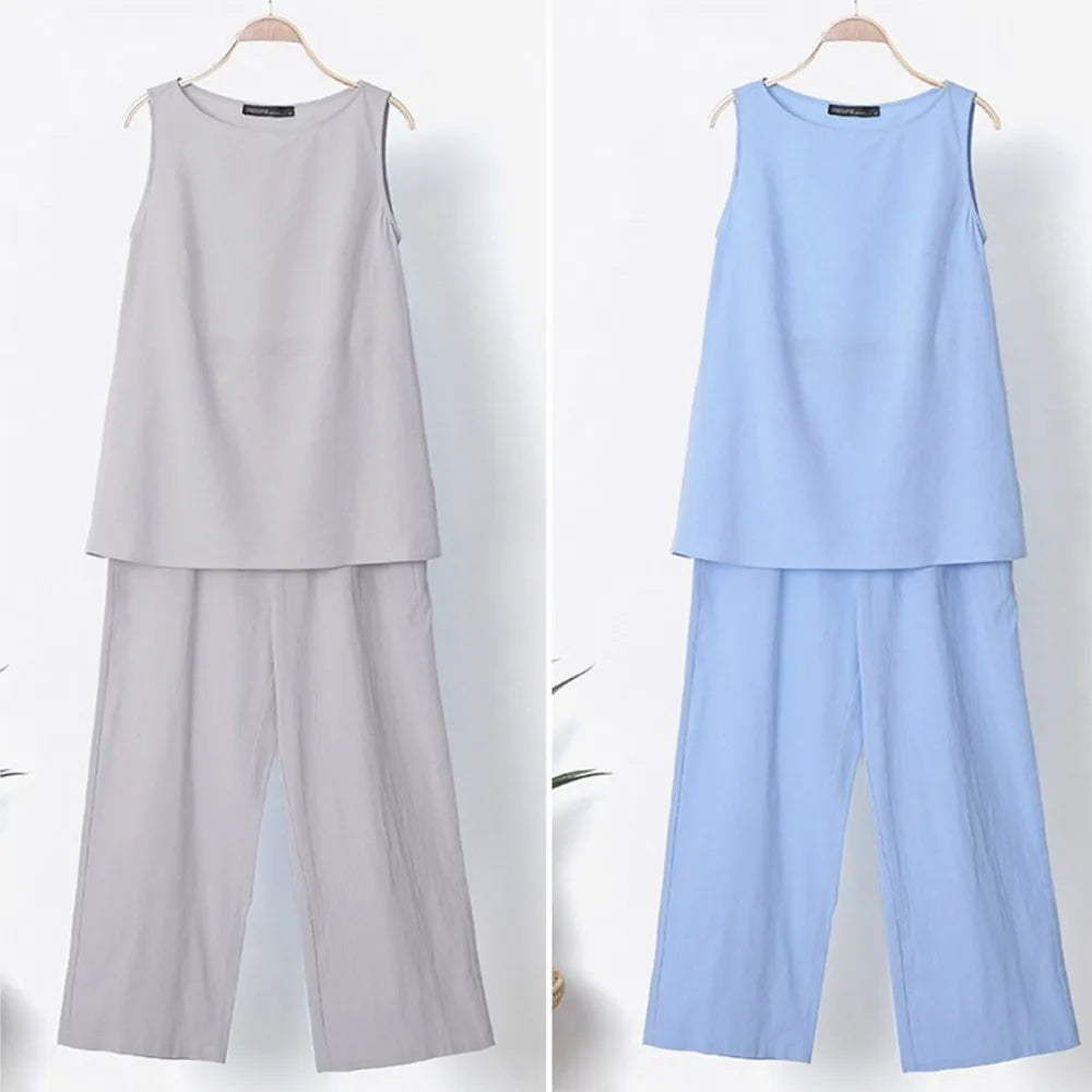 Naimi - Two-piece casual summer set