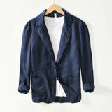Harlow - Casual linen blazer