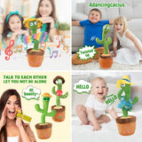 Dancing Cactus Repeat Talking Toy