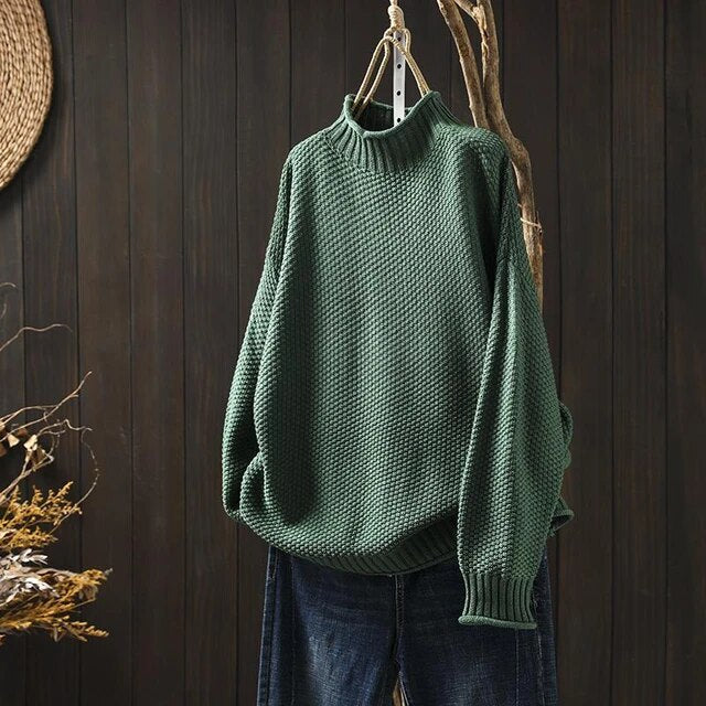 Willa - Vintage turtleneck jumper for women