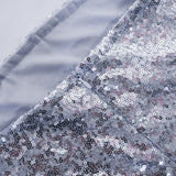 Evelina - Glittering sequin jumpsuit with strapless cut