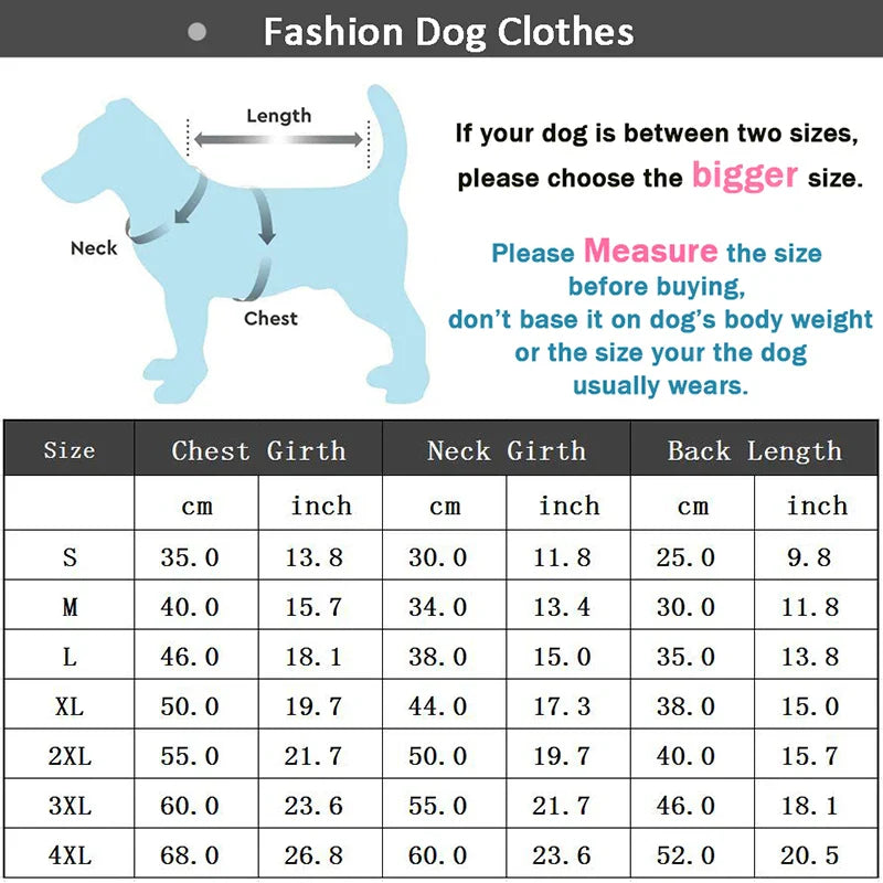 Fashion Dog Jacket