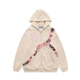 Aria - Oversized hoodie with graphic print