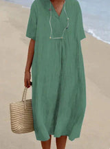Amanda | Linen dress