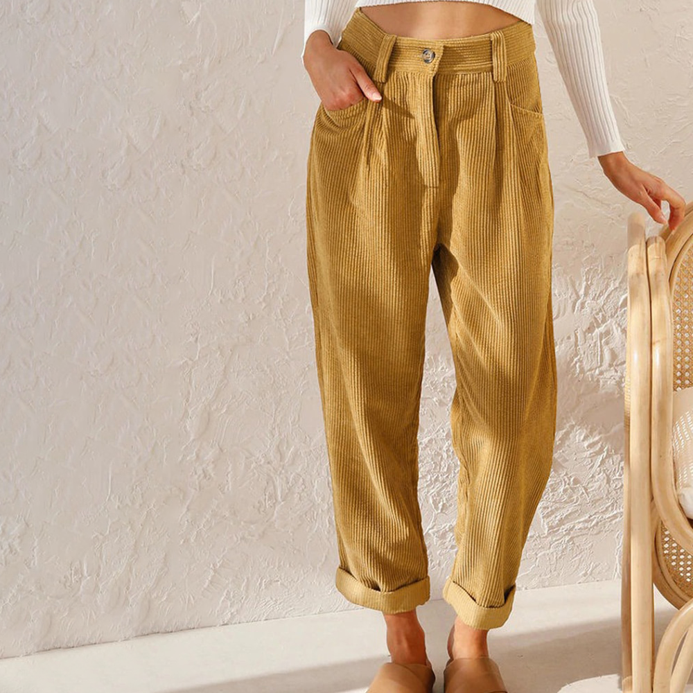 Angelie - Corduroy trousers