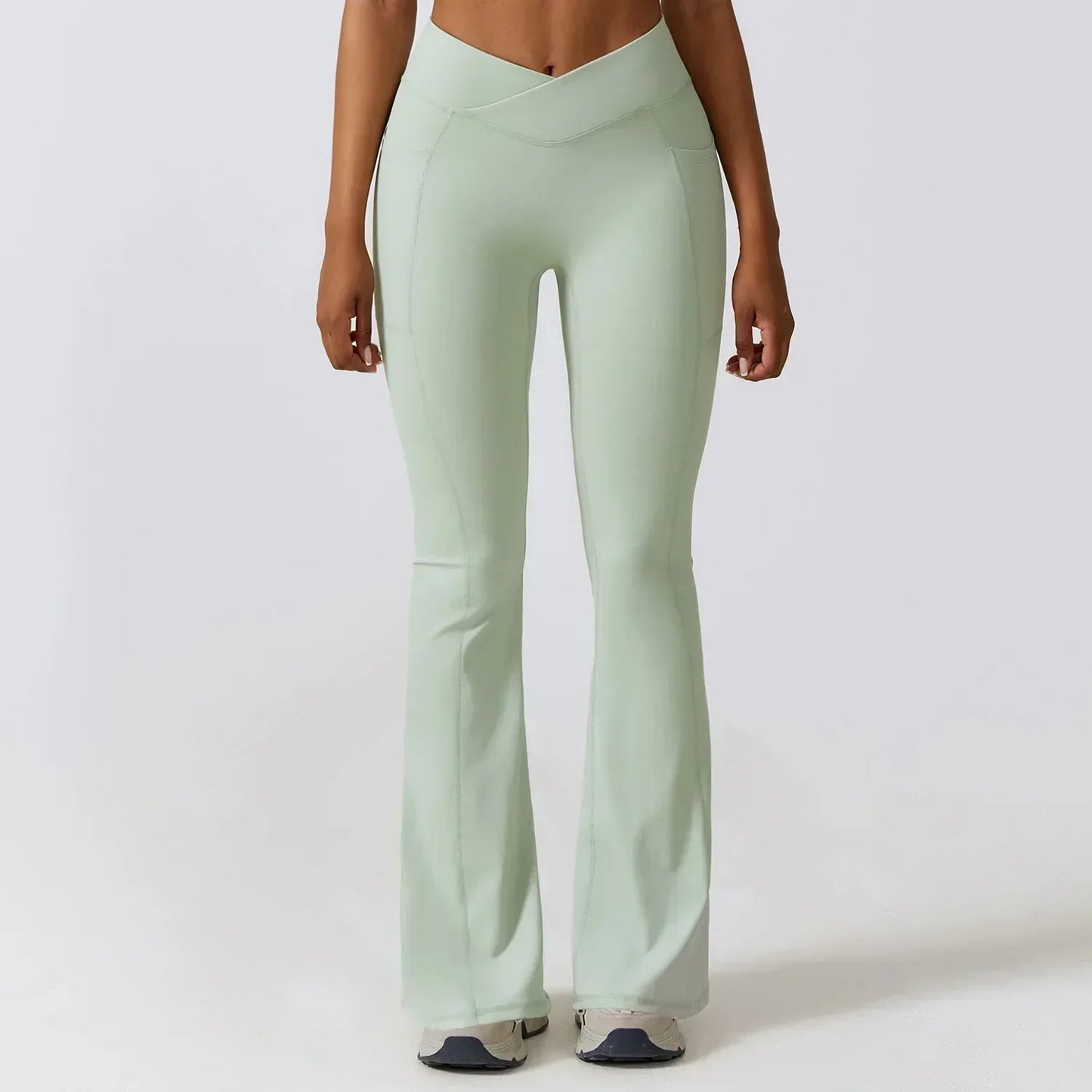 Azura | High waisted flare leggings