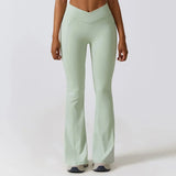 Azura | High waisted flare leggings