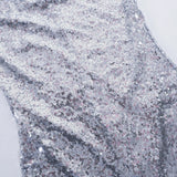Evelina - Glittering sequin jumpsuit with strapless cut