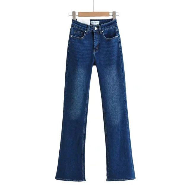 Ara - Jeans With High Waist and Heart Fringes