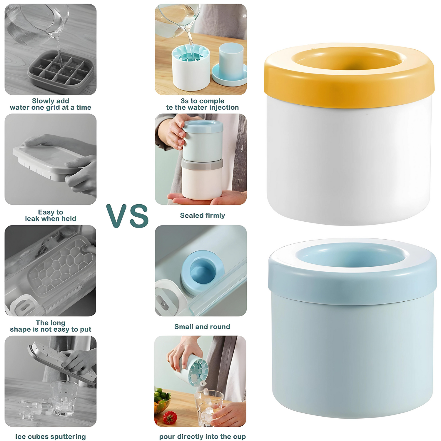 Creative Silicone Ice Bucket Maker