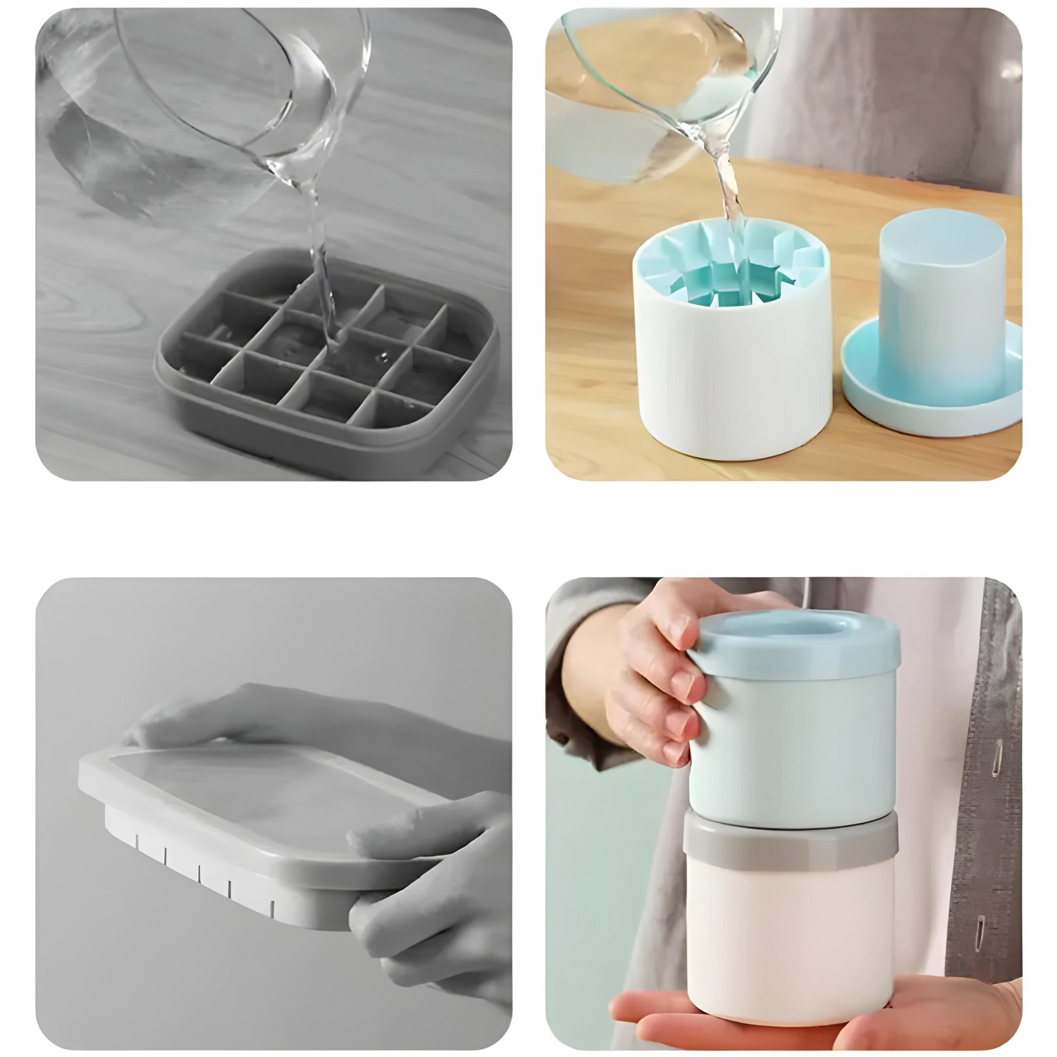Creative Silicone Ice Bucket Maker