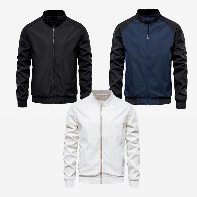 Coby - Minimalist bomber jacket