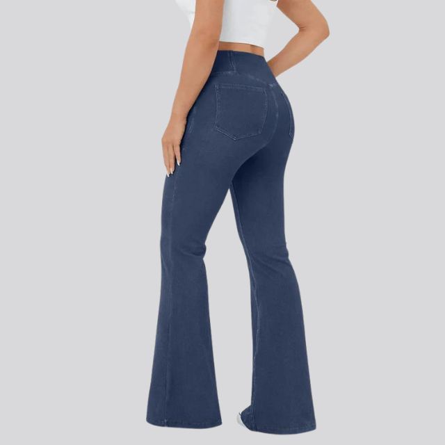 Azura | High waisted flare leggings