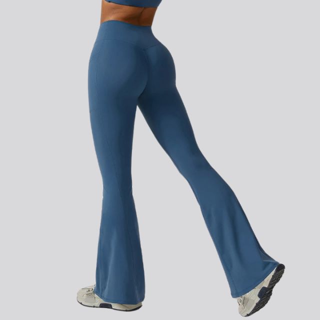 Azura | High waisted flare leggings