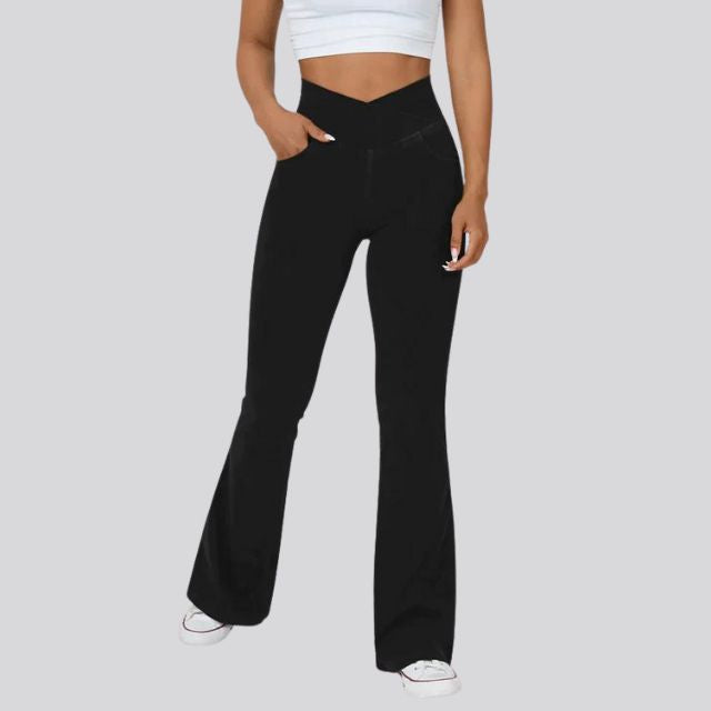 Azura - Flare Legging With High Waist