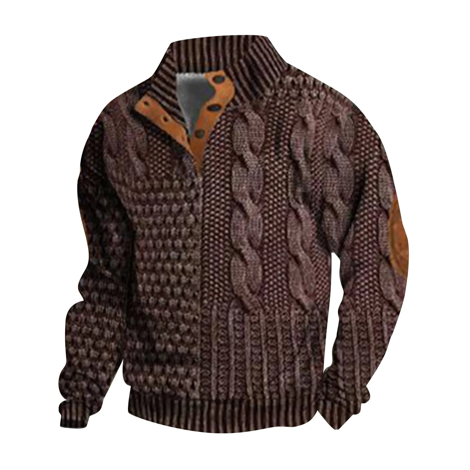 Bluma - Casual retro cashmere shirt for men