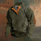 Bluma - Casual retro cashmere shirt for men