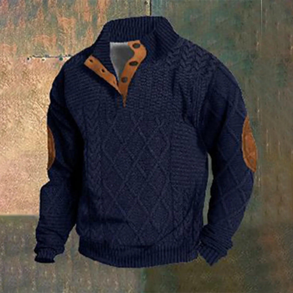 Bluma - Casual retro cashmere shirt for men