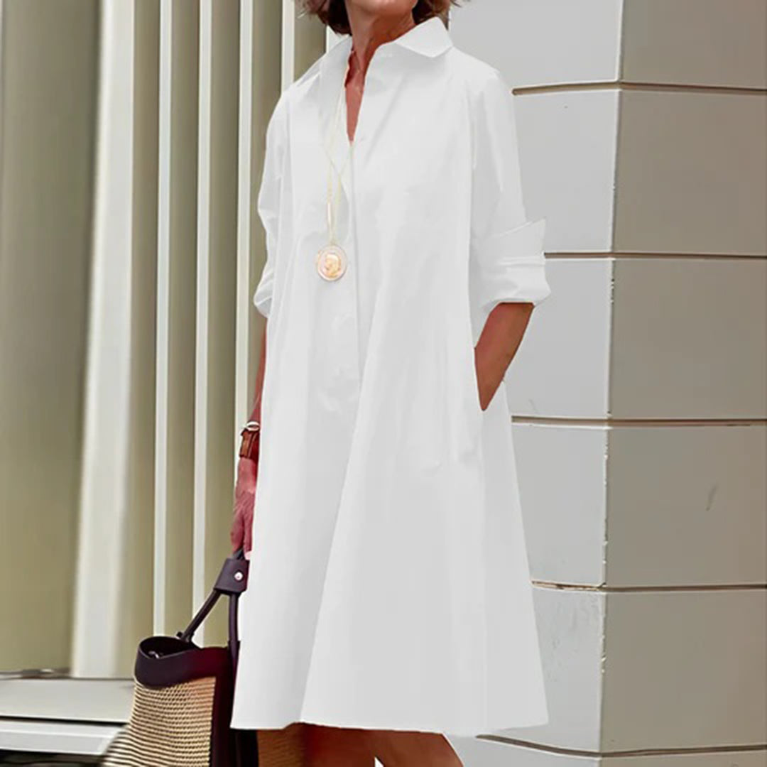 Galina- Elegant long sleeve dress