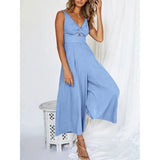 Kyra - Elegant sleeveless jumpsuit with wide leg