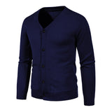 Anthony - chunky casual jacket with V-neck