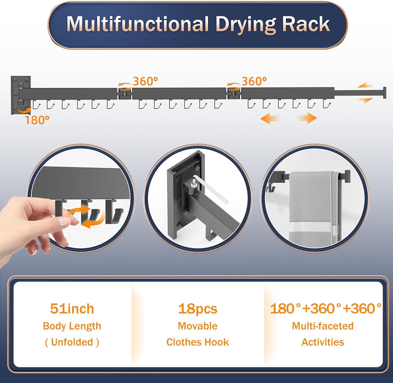 Suction Drying Rack