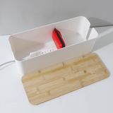 Wooden Cable Storage Box