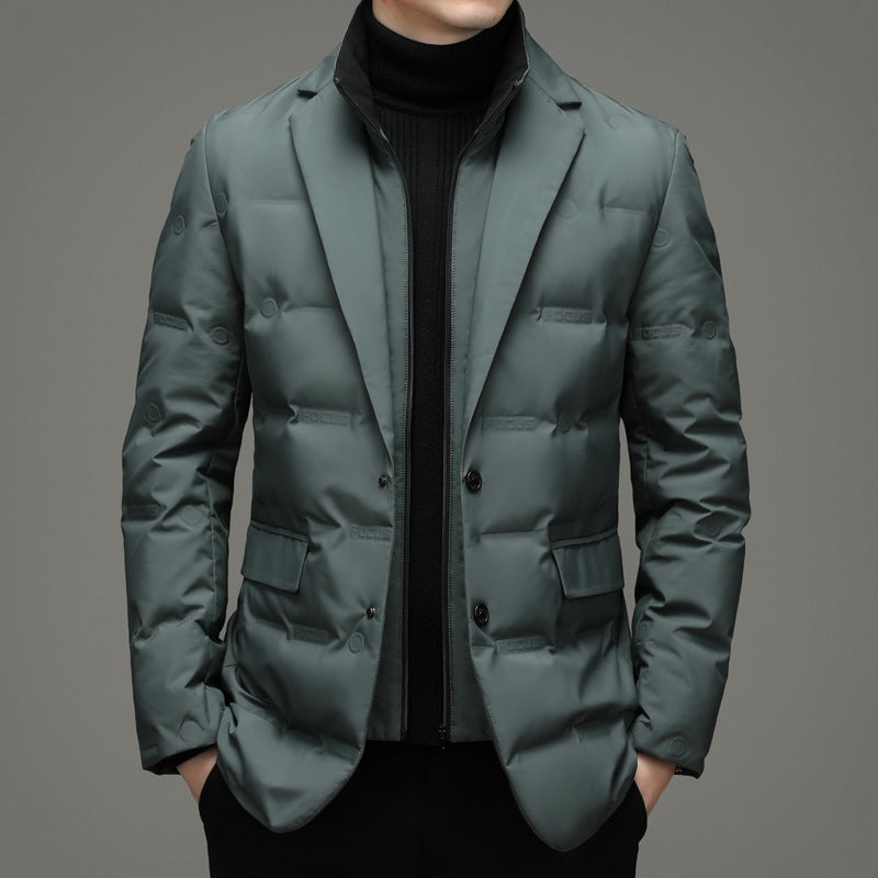 Diego - Men's business casual suit down jacket