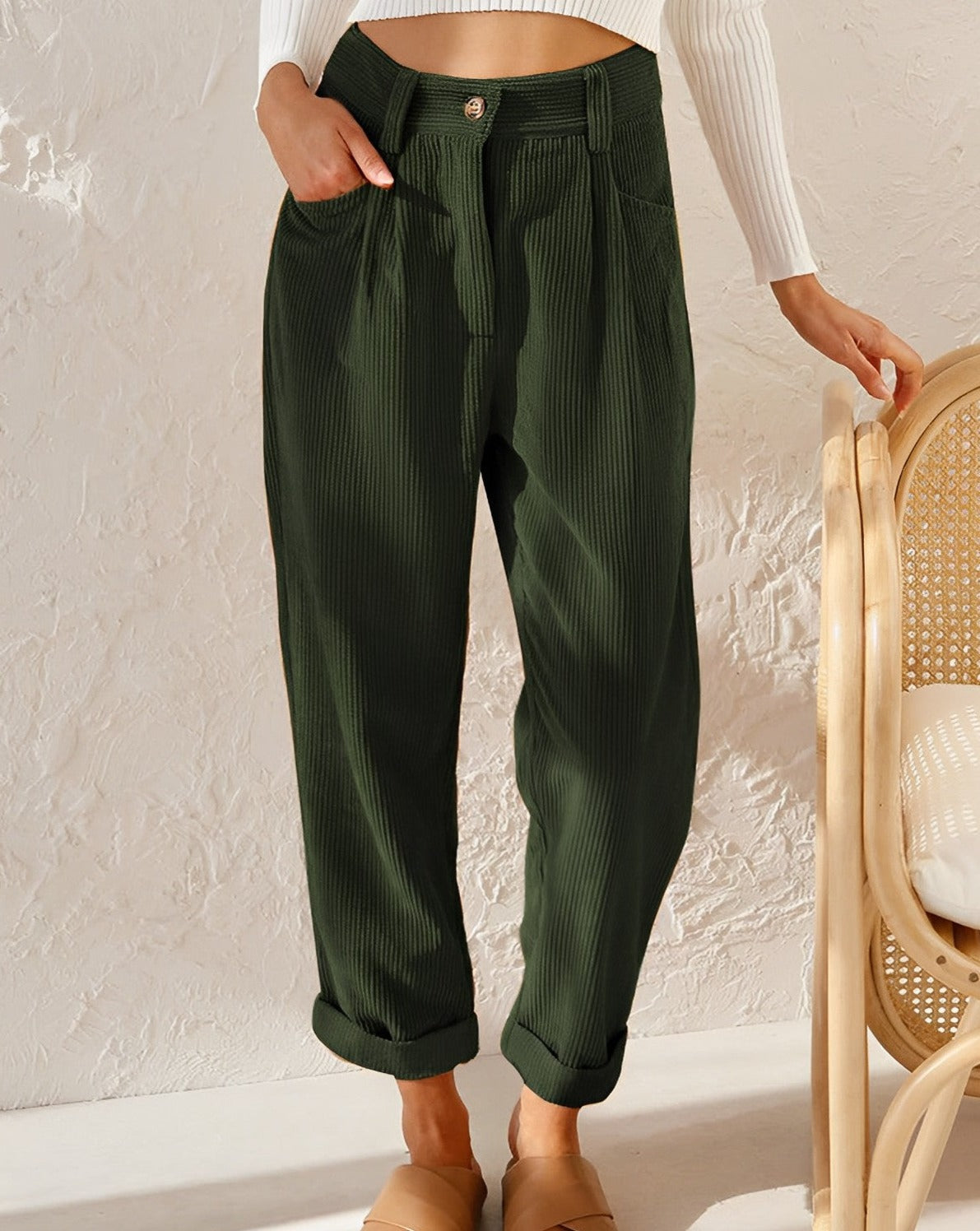 Jena | Comfortable corduroy trousers