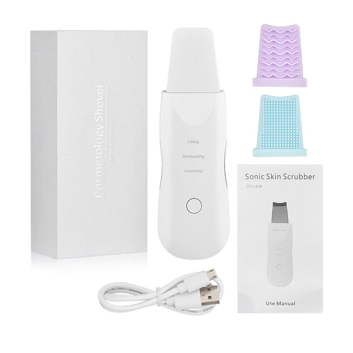 Ultrasonic Skin Scrubber with Pore Cleaner