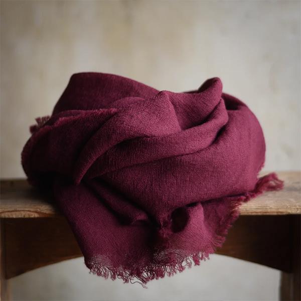 Soft Linen Texture Scarf