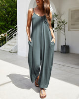 Sexy V-Neck Sling Jumpsuit