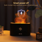 Humidifier Flame Lamp