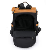 Valencia - Backpack in two-colour look with tassel pendant