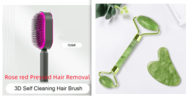 Self Cleaning Hair Brush