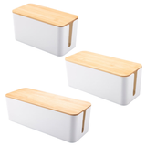 Wooden Cable Storage Box