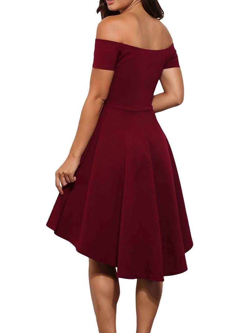 Jolene - Elegant off-the-shoulder dress