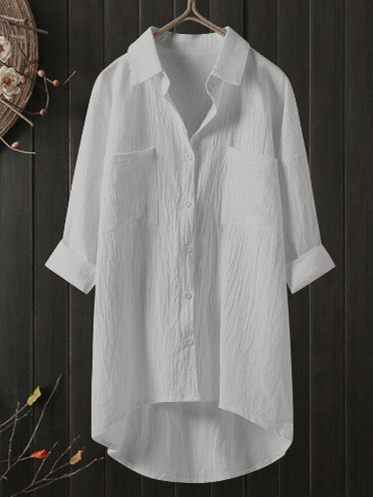 Kelly™ | Casual Loose Cotton Linen Women's Shirts