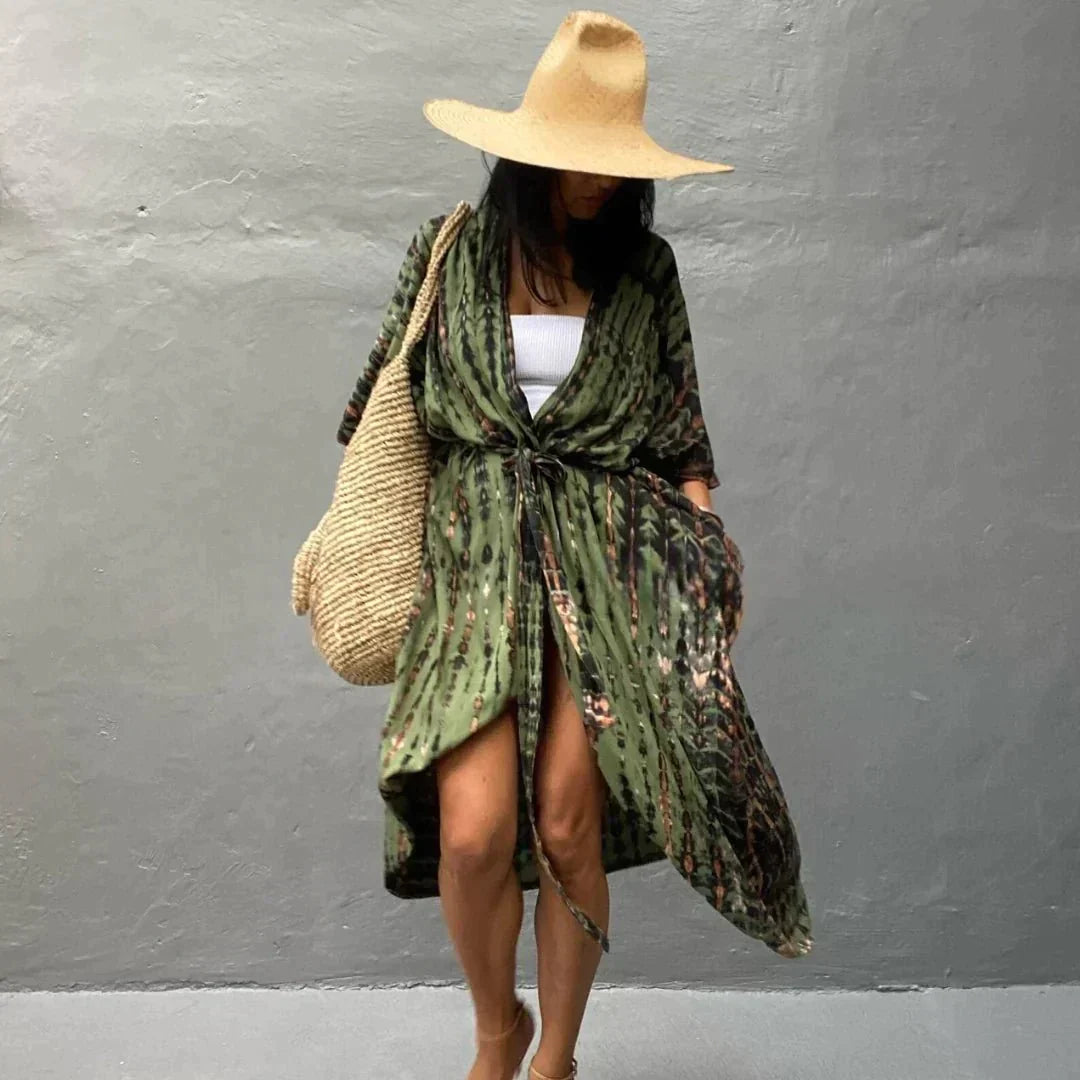 Eden® | Stylish Kimono Army Green