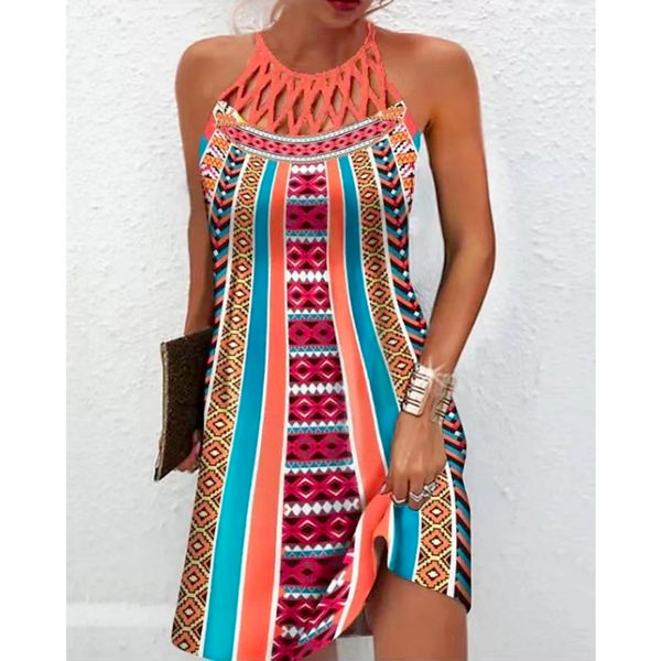 Isabeau™ Woman Halter Summer Dress