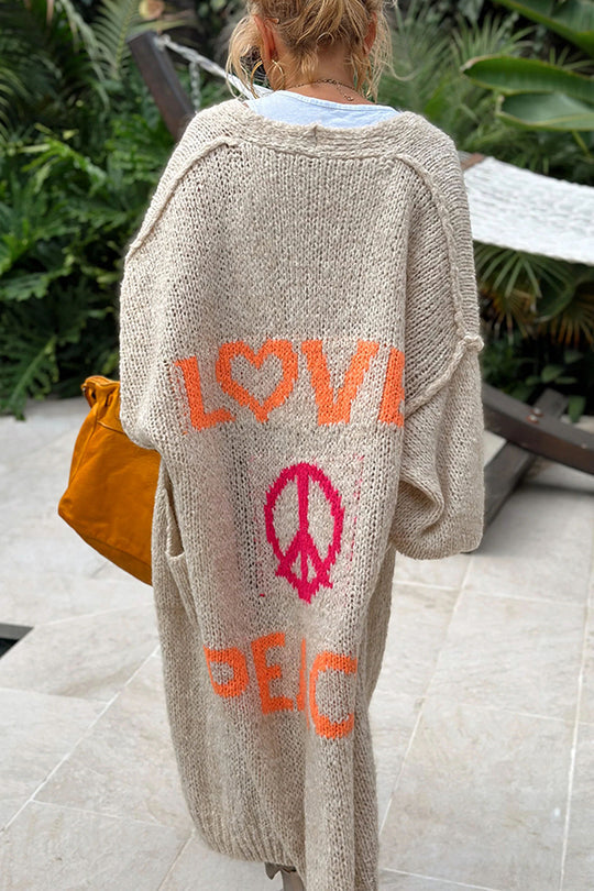 Coralie | Peace Stylish cardigan