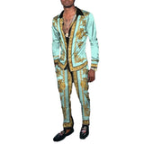 Men's Loose Casual Two Piece Shirt 36106995YM