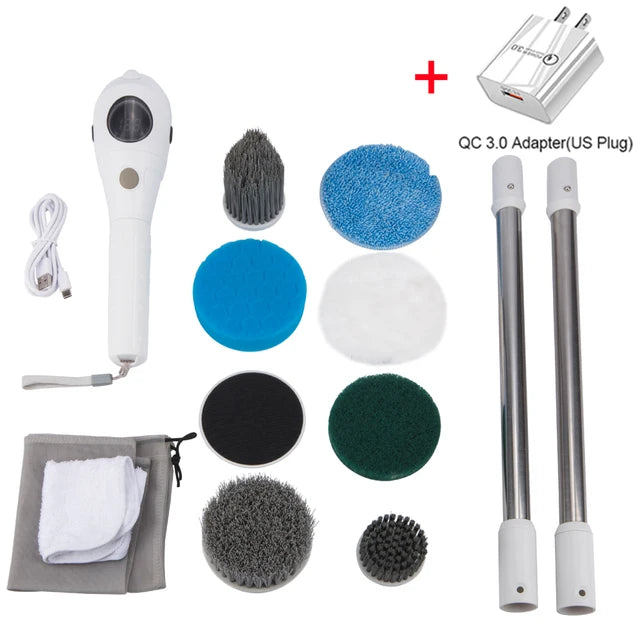 Electric Cleaning Brush 8 in 1