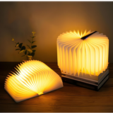 DLUFYEI Foldable Book Lamp