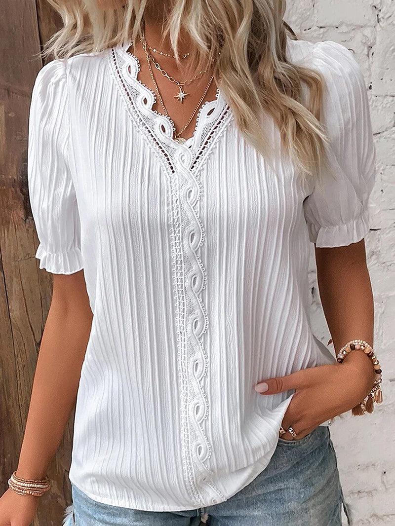 Elegant summer blouse